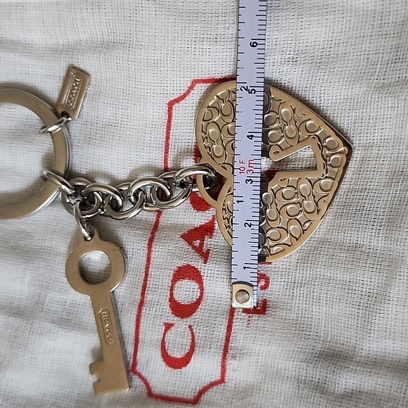 COACH split ring key ring - Picture 11 of 12